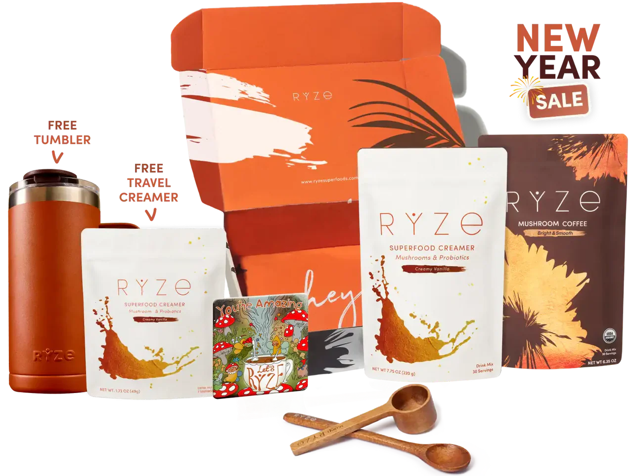 RYZE n Shine Bundle (Coffee + Creamer)