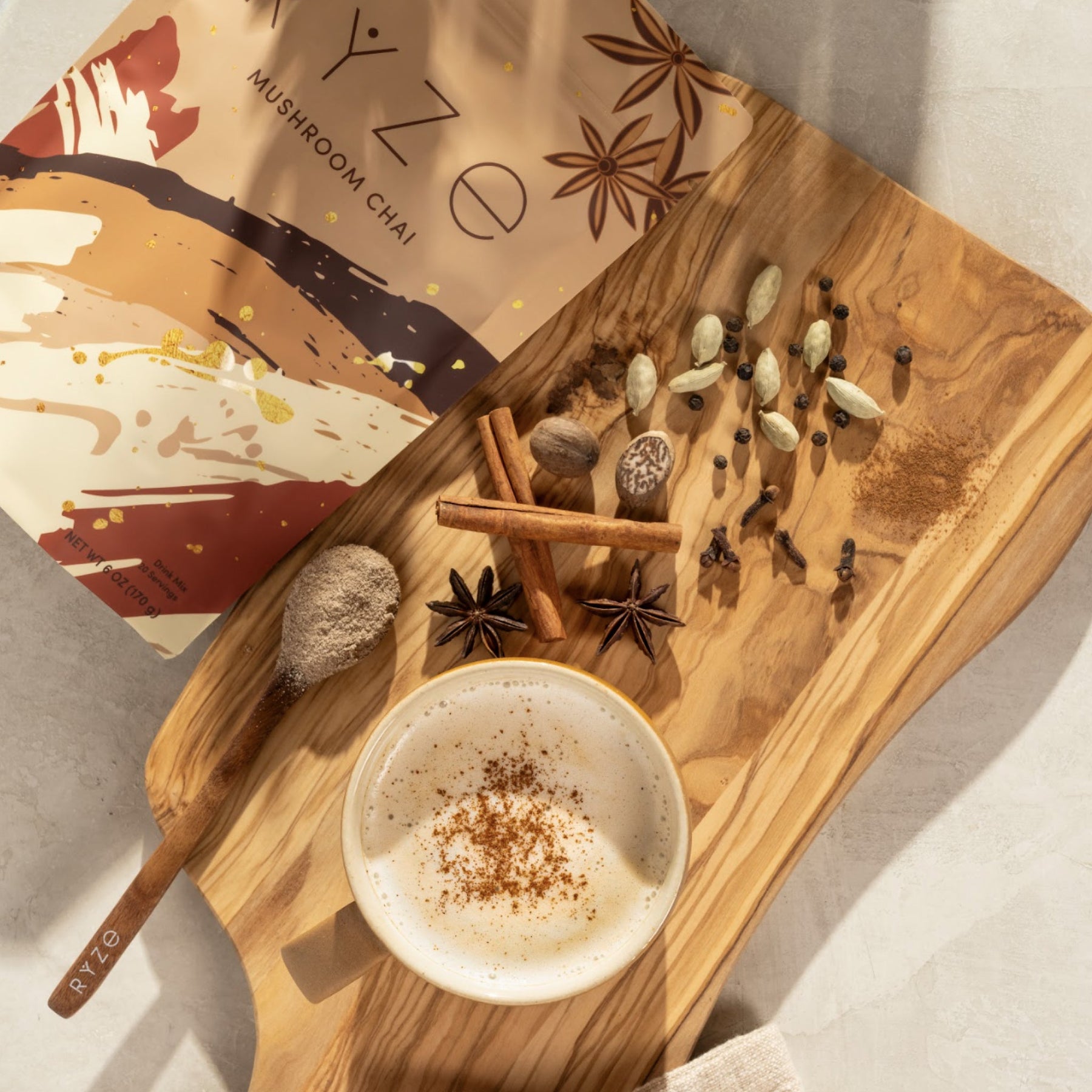 Mushroom Chai